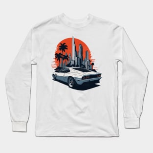 Cityt and Car Long Sleeve T-Shirt